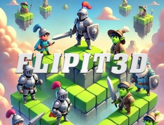 ゲームFlipit 3Dオンライン