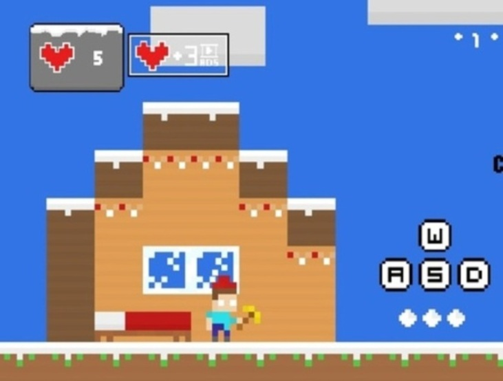 ゲームミニクラフトウィンターブロック オンライン