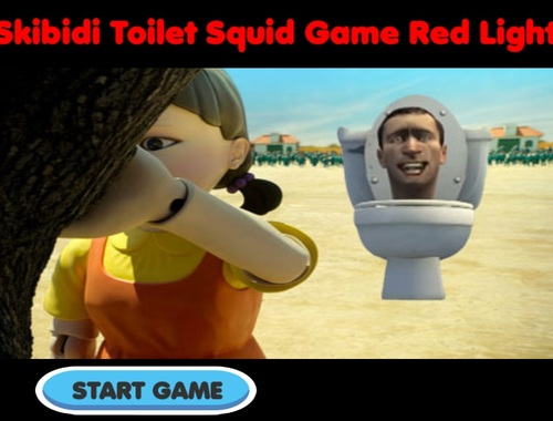ゲームSkibidi Toothi Squid Game Red Light オンライン