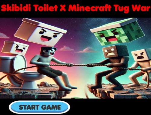 ゲームスキビディトイレxミネクラフトタグ戦争 オンライン