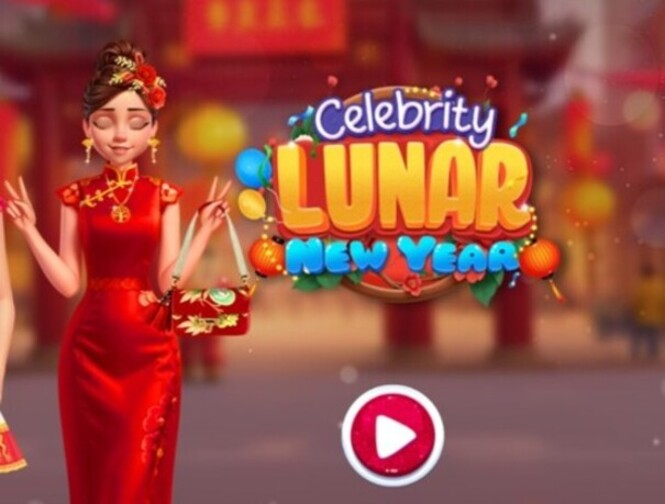 ゲーム有名人の月の新年 オンライン