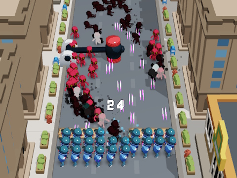 ゲーム激しい戦いのブレイクアウト オンライン