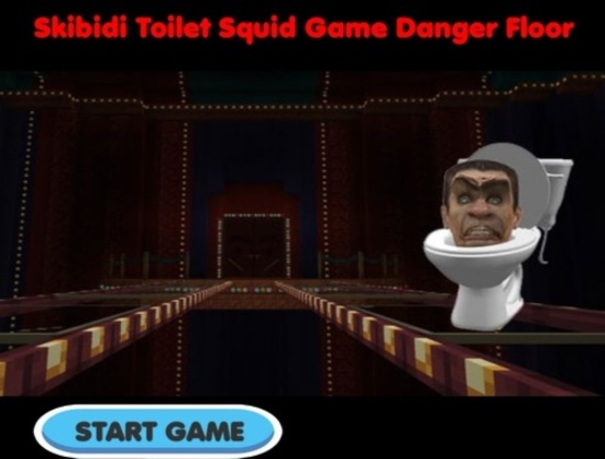 ゲームSkibidiトイレイカゲーム危険な床 オンライン