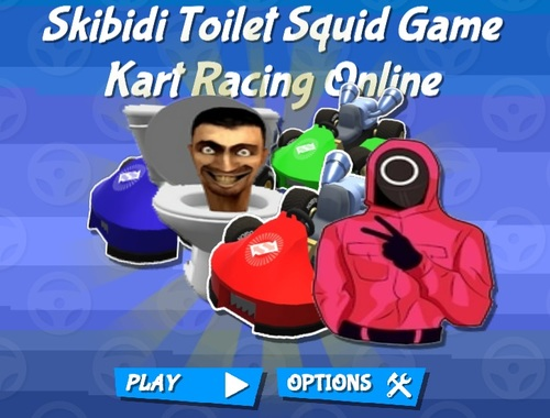 ゲームSkibidiトイレイカゲームカートレーシングオンライン オンライン