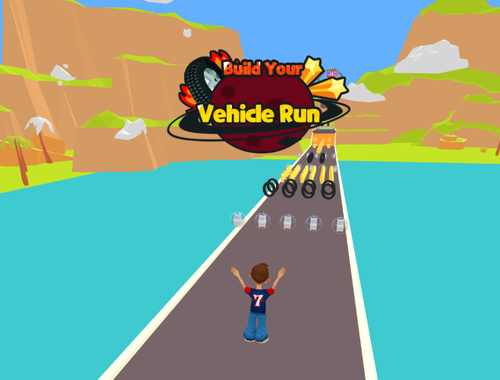 ゲーム車両の走行を構築します オンライン