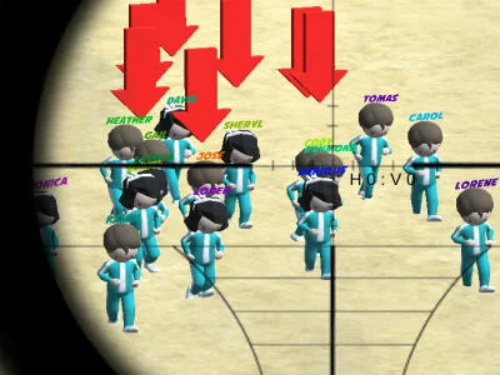 ゲームイカゲーム狙撃兵 オンライン
