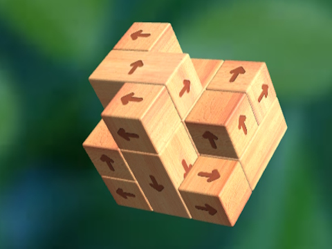 ゲーム3D Woodブロックをタップします オンライン
