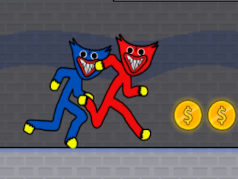 ゲームStickman Huggy Party Duoオンライン