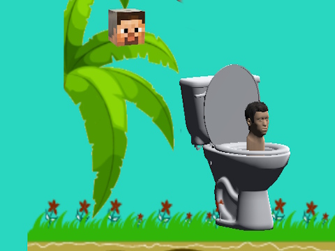 ゲームスピニングスキビディトイレはゆるいMinecraft オンライン