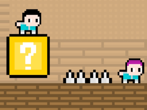 ゲームPixcade 2プレーヤーエスケープ オンライン