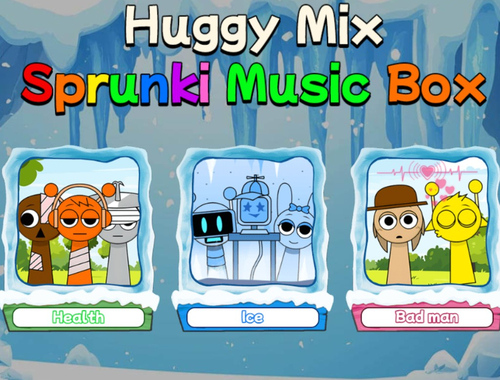 ゲームHuggy Mix Sprunki Music Boxオンライン