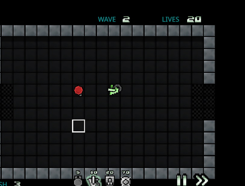 ゲーム無題のタワー防衛ゲーム オンライン