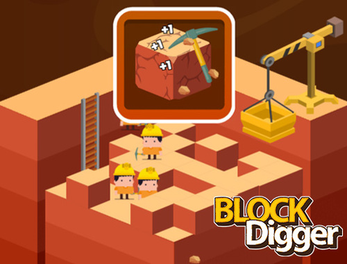 ゲームブロック掘り オンライン