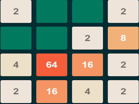 ゲームQolor 2048オンライン