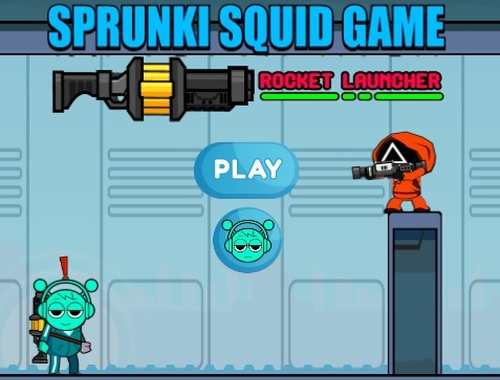 ゲームSprunki Squid Game Rocket Launcherオンライン