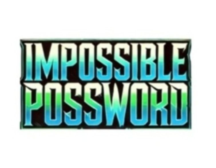 ゲーム不可能なパスワード オンライン