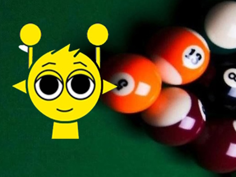 ゲームSprunki 2Players Billiardオンライン