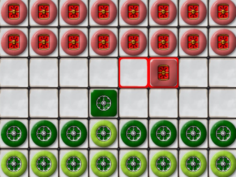 ゲームLudus：ローマのチェッカー オンライン
