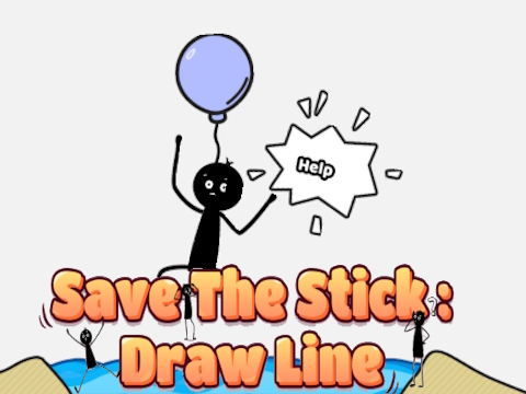 ゲームスティックを保存：描画ライン オンライン