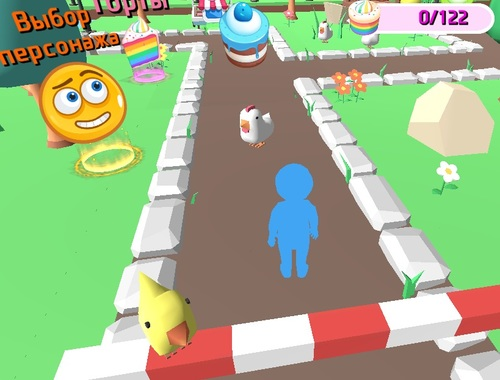 ゲームObbyは甘いケーキを集めます オンライン