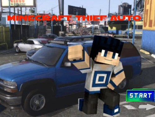 ゲームMinecraft Thief Autoオンライン