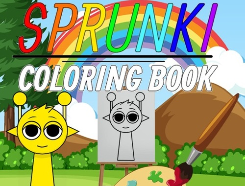 ゲームSprunki Coloring Bookオンライン