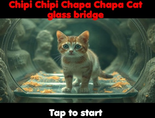 ゲームChipi Chipi Chapa Chapa Cat Glass Bridgeオンライン