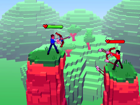 ゲーム2人の射手：ボウデュエル オンライン