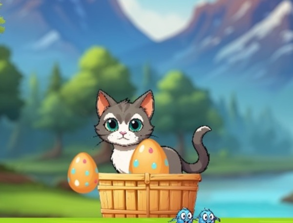 ゲーム空腹の子猫の冒険 オンライン