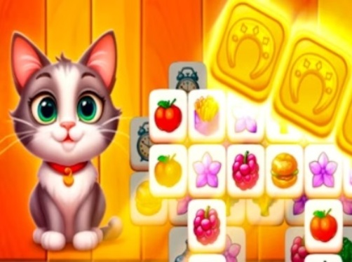ゲームキャットタウンタイルマッチパズル オンライン