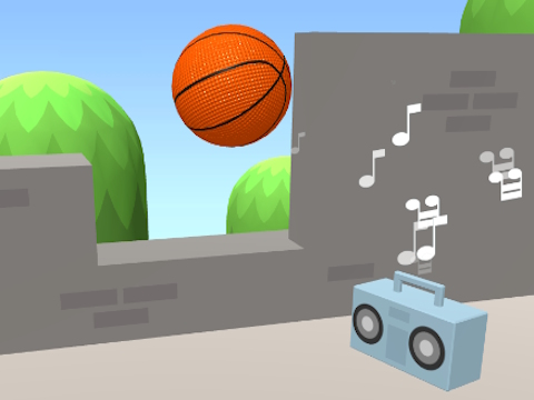 ゲームバウンスダンクバスケットボール オンライン