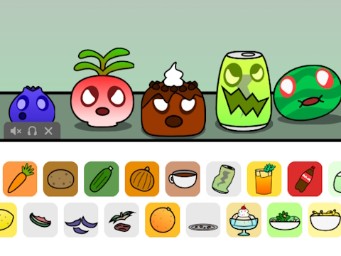 ゲームIncrediBlobs V1：昼食！ オンライン