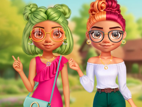 ゲームLovie chics春のブレイクファッション オンライン