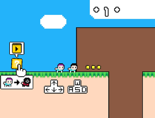 ゲームPixcade squid オンライン