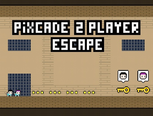 ゲームPixcade 2プレーヤーエスケープ オンライン
