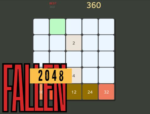 ゲーム2048年に落ちた オンライン