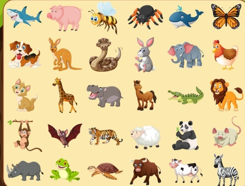 ゲーム動物を発見します オンライン