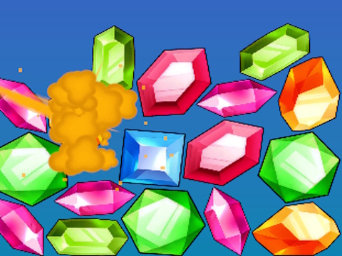 ゲームダイヤモンドのマージ：宝物！ オンライン
