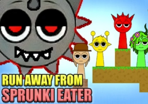 ゲームSprunki Eaterから逃げます オンライン