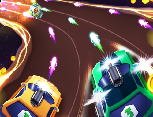 ゲーム車の防御をマージします オンライン
