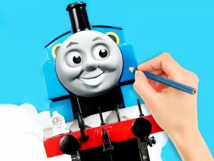 ゲーム塗り絵：トーマス＆フレンズ オンライン