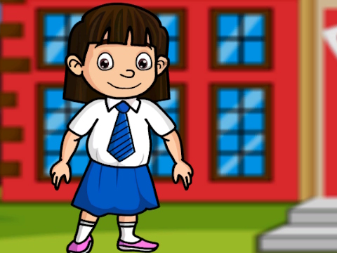 ゲーム小さな女の子を学校から救出します オンライン