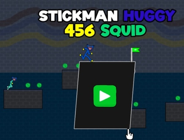 ゲームStickman Huggy 456 Squid オンライン