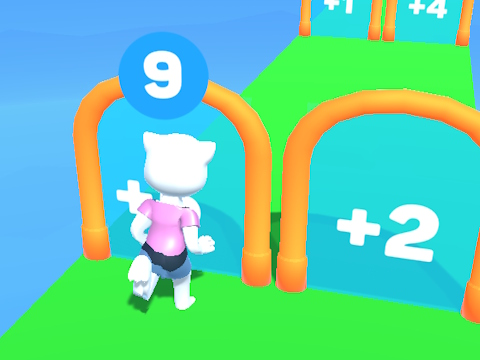 ゲームキャットアンジェラランニング オンライン