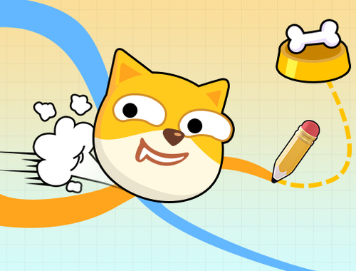 ゲームDoge Rush Draw Home Puzzle オンライン
