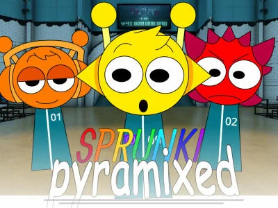 ゲームSprunki Pyramixed：Squidゲーム オンライン
