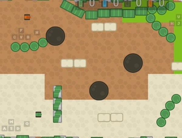 ゲーム1 2 3 4プレーヤータンクゲーム2d オンライン