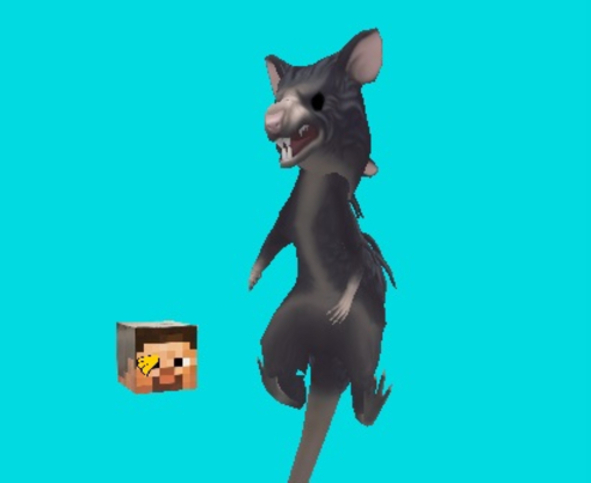 ゲームラトミルトンスピニングフロッピーMinecraft オンライン