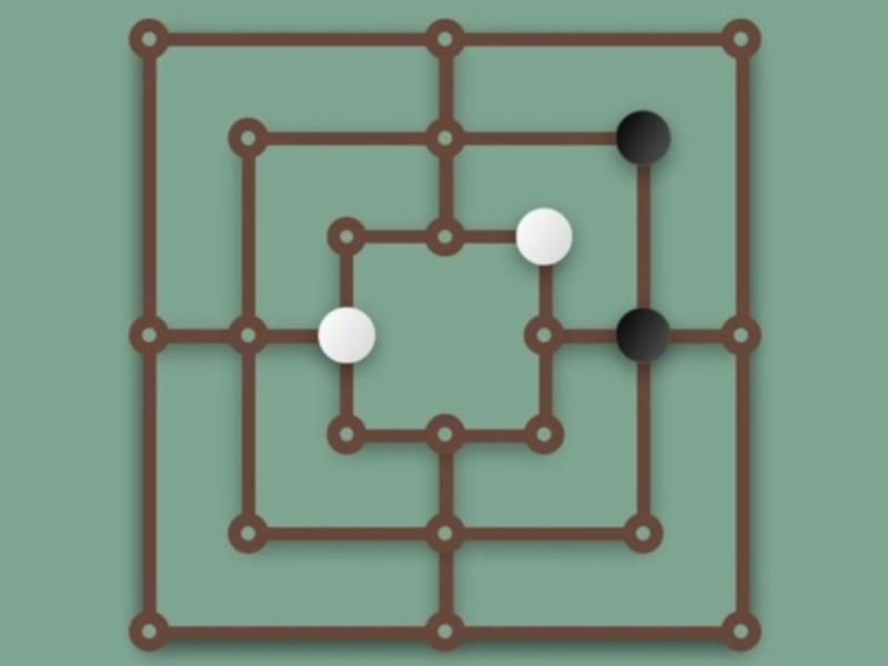 ゲームMill Nine Mens Morris オンライン
