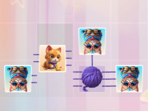 ゲーム子猫のつながり オンライン